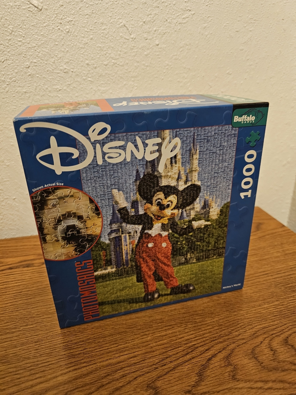 Photomosaics Disney Mickey's World Mouse 1000 Piece Disneyland - Picture 2 of 5